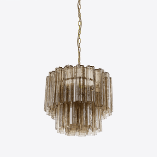 Aurora Lustre Petit Tube en Verre Murano Treviso