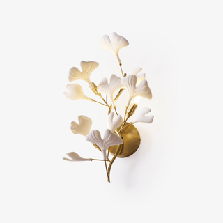 Wylie Applique Murale Postmoderne Luxe Gingko Céramique-Luire