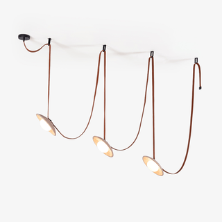 Ulsoryra Organique Travertin Pendentif Lumière Grappe