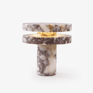 Selerine Lampe de Table en Marbre