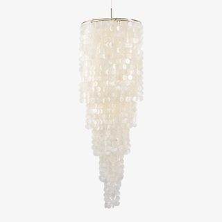 Eloryra Lustre en Verre en Cascade