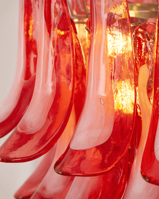 Aurora Lustre en Verre Vintage
