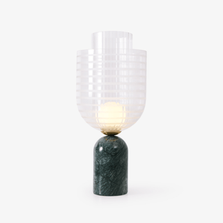 Selisette Lampe de Table en Marbre Élégante
