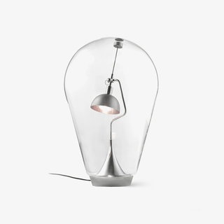Veroce Lampe de Table en Verre Industriel
