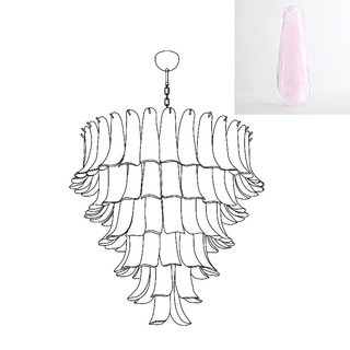Aurora Lustre Pétales en Verre de Murano Vintage-Luire