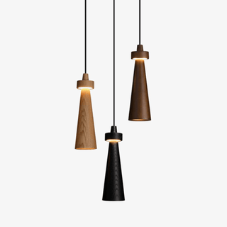 Taper Suspension en Bois Minimaliste