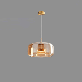 Obsidian Suspension en Verre Moderne-Luire