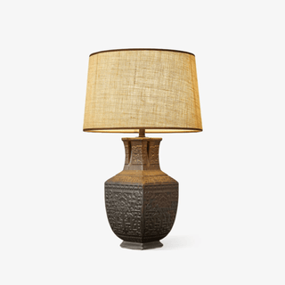 Echo Lampe de Table Vintage en Tissu