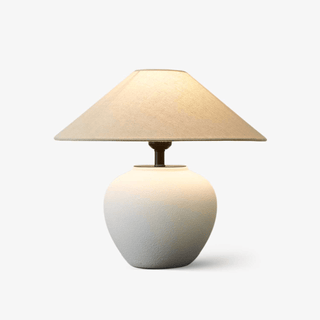 Alba Lampe de Table en Céramique Élégante