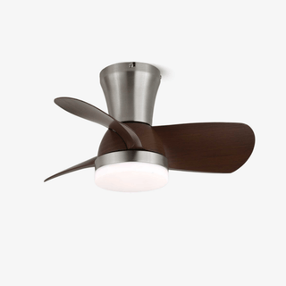 Plafonnier Ventilateur Moderne en Bois Deynor