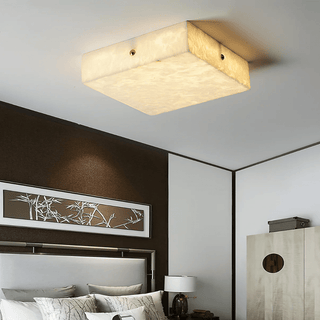 Vephaeth Lampe Plafonnier en Albâtre Minimaliste