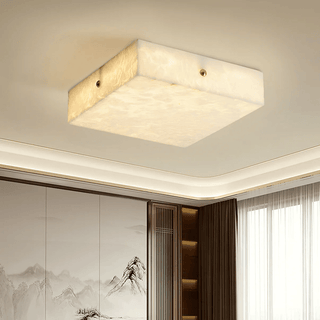 Vephaeth Lampe Plafonnier en Albâtre Minimaliste