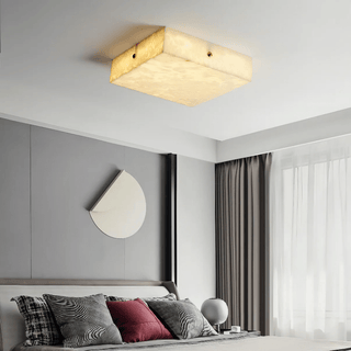 Vephaeth Lampe Plafonnier en Albâtre Minimaliste