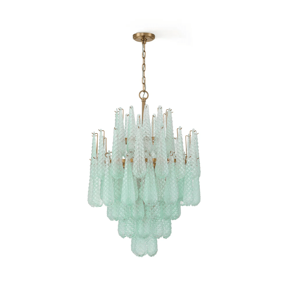 Sorise Lustre Goutte Texturé Verre Élégant