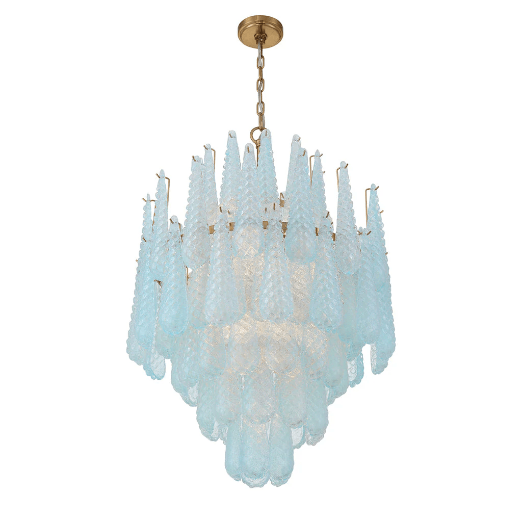 Sorise Lustre Goutte Texturé Verre Élégant
