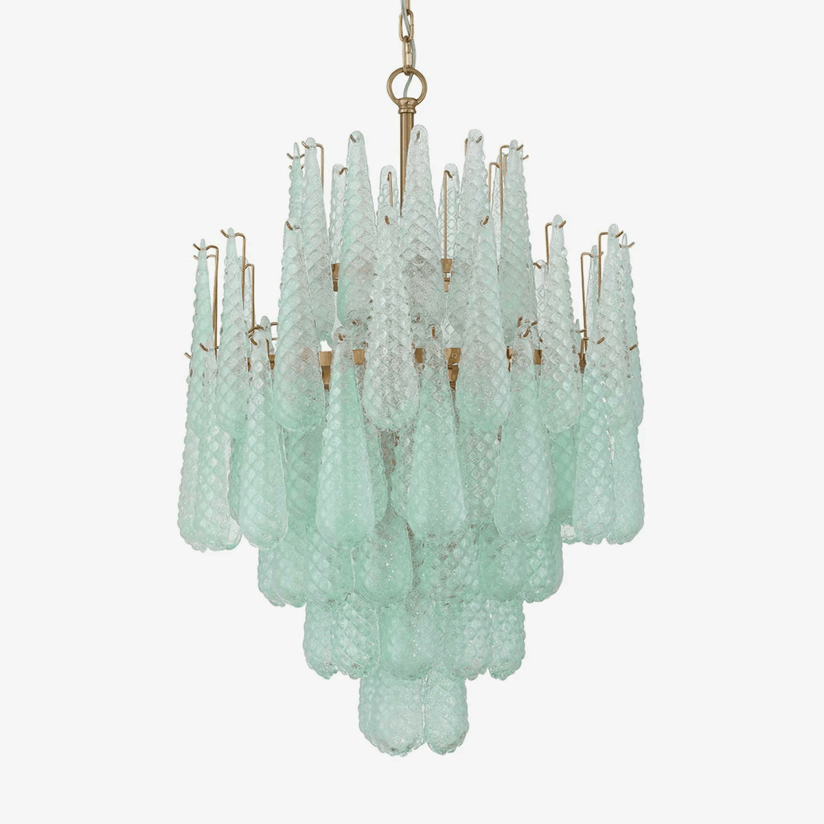 Sorise Lustre Goutte Texturé Verre Élégant