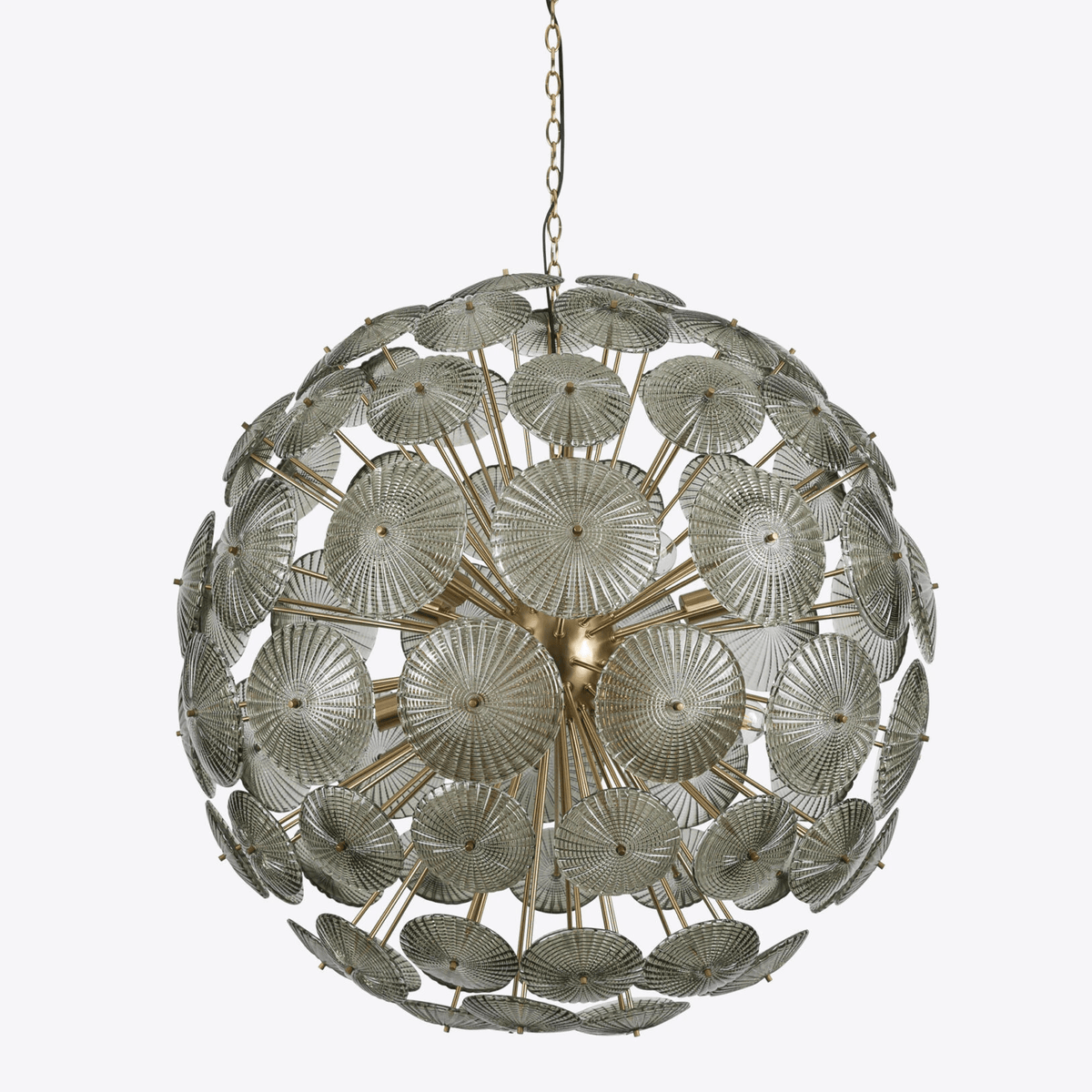 Teveline Lustre Sputnik Pissenlit Éclat Verre