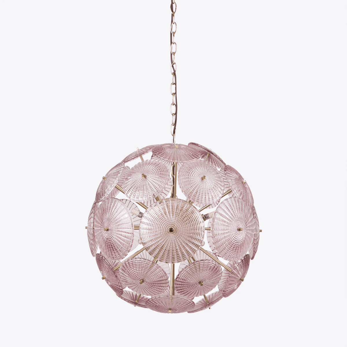 Teveline Lustre Sputnik Pissenlit Éclat Verre