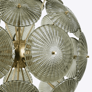 Aurora Lustre Sputnik Pissenlit Éclat Verre