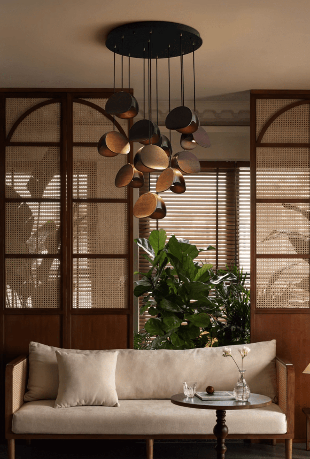 Tavro Suspension en Bois Minimaliste
