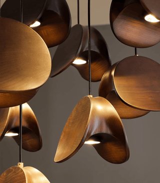 Tavro Suspension en Bois Minimaliste