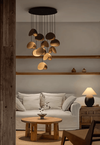 Tavro Suspension en Bois Minimaliste