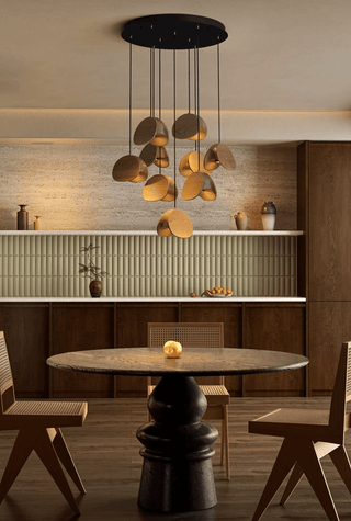 Tavro Suspension en Bois Minimaliste
