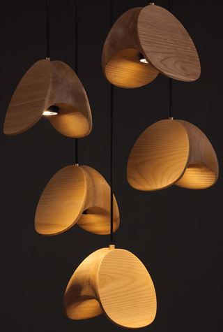 Tavro Suspension en Bois Minimaliste