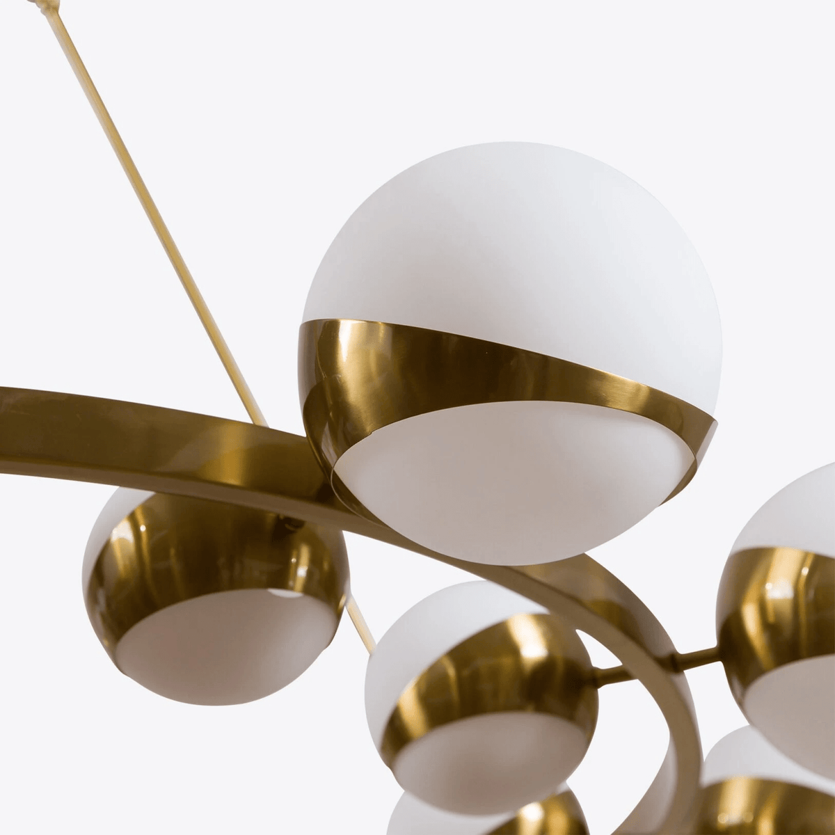 Viva Lustre Moderne en Laiton Sphere