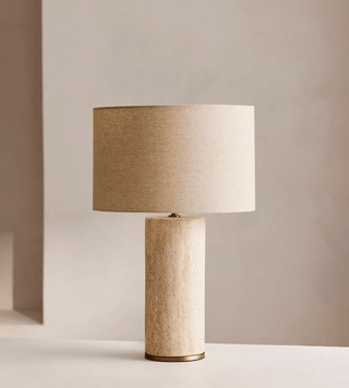 Vonoryra Lampe de Table en Travertin