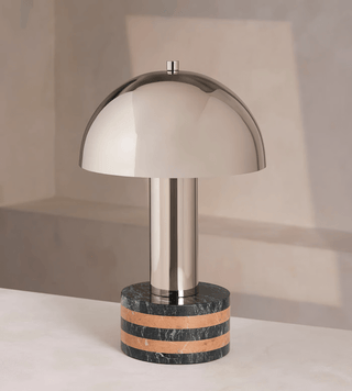 Strata Lampe de Table en Marbre Minimaliste