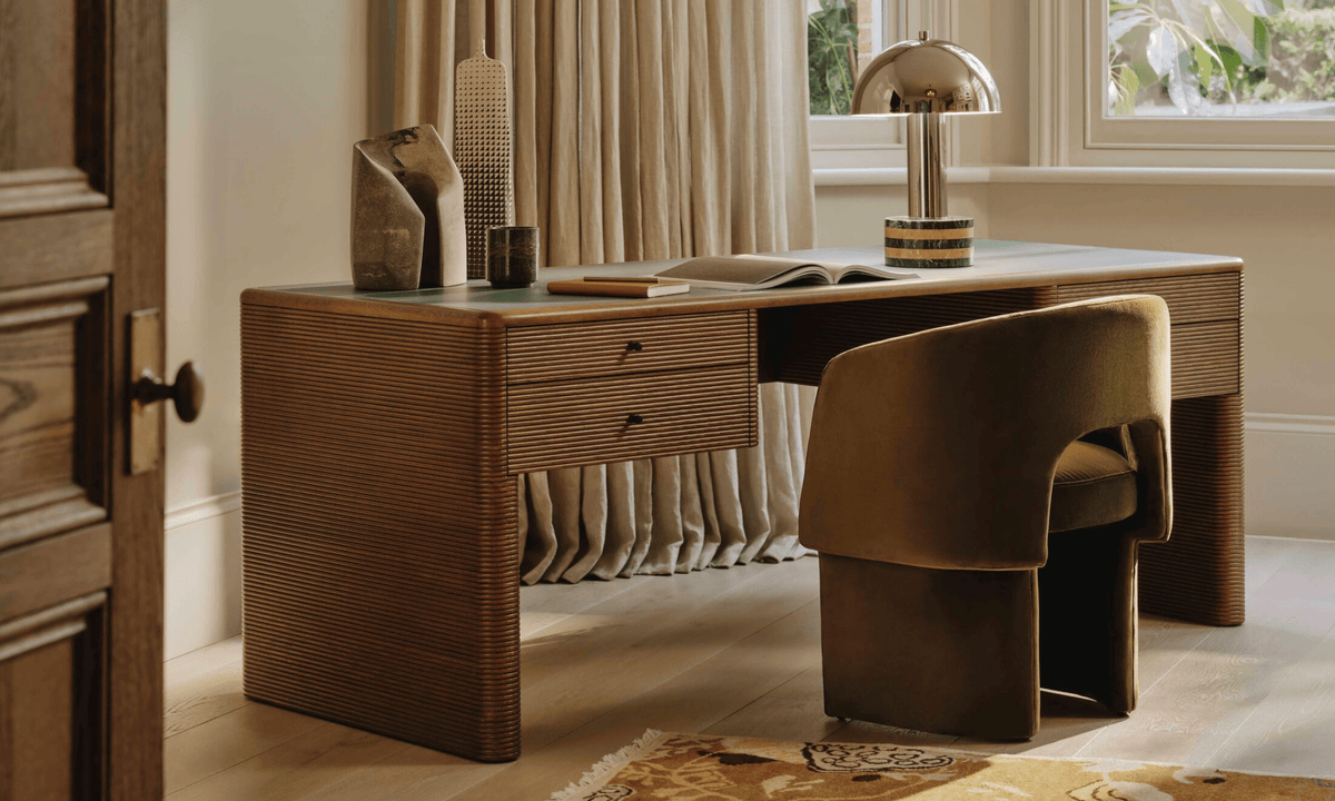 Strata Lampe de Table en Marbre Minimaliste