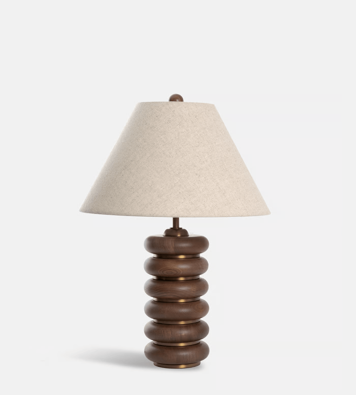 Norah Minimalist Wood Table Lamp-Neutral Decor