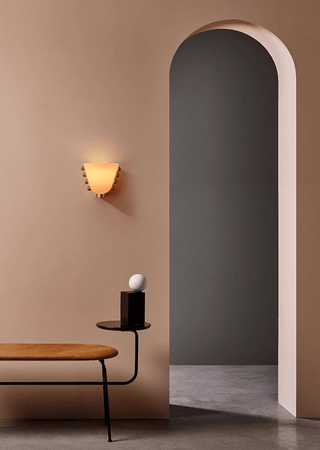 Dominic Lampe Murale en Verre Minimaliste