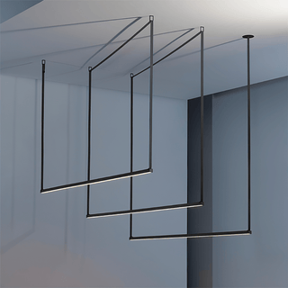 Gideon Suspension Linéaire Minimaliste en Métal-Luire