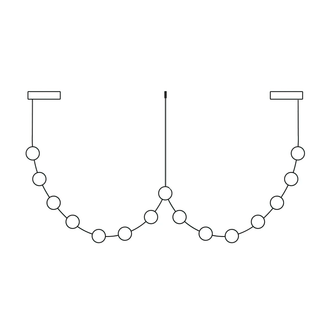 Flexura Suspension Métal Moderne Sur Rail