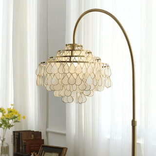 Emily Luxury Floor Lamp-Neutral Decor