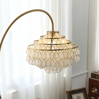 Emily Luxury Floor Lamp-Neutral Decor
