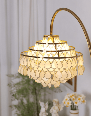 Emily Luxury Floor Lamp-Neutral Decor
