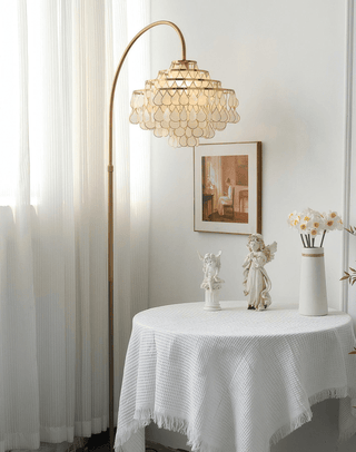 Emily Luxury Floor Lamp-Neutral Decor