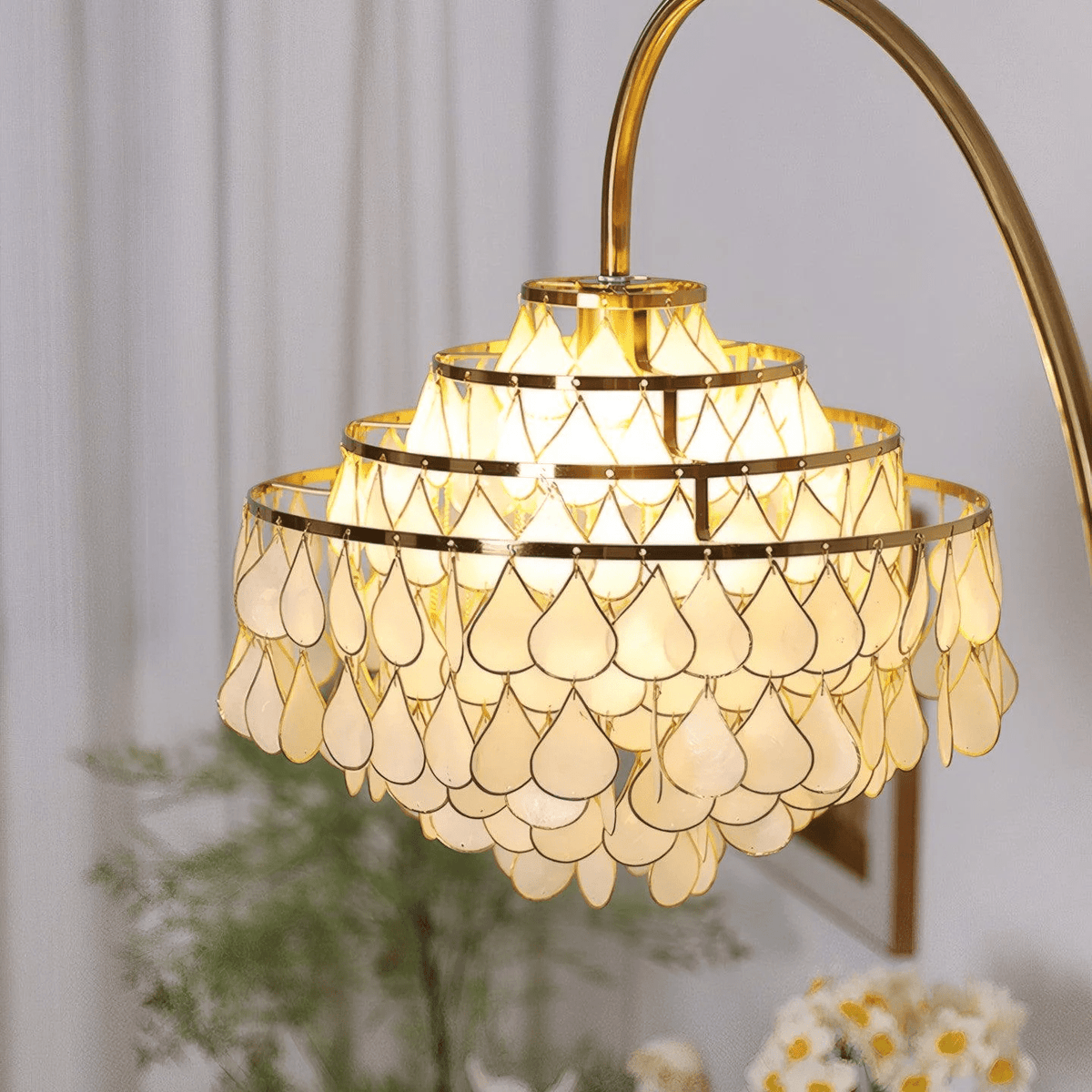 Emily Luxury Floor Lamp-Neutral Decor