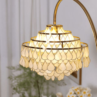 Emily Luxury Floor Lamp-Neutral Decor