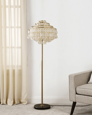 Emily Luxury Floor Lamp-Neutral Decor
