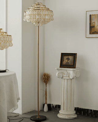 Emily Luxury Floor Lamp-Neutral Decor