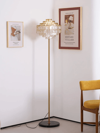 Emily Luxury Floor Lamp-Neutral Decor