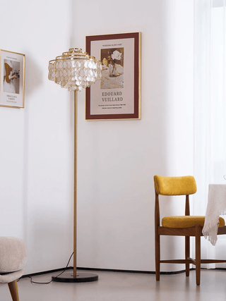 Emily Luxury Floor Lamp-Neutral Decor
