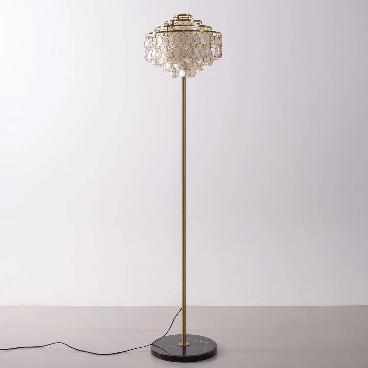 Emily Luxury Floor Lamp-Neutral Decor