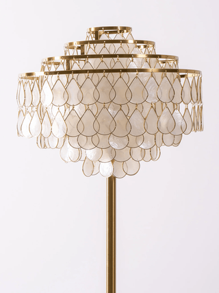 Emily Luxury Floor Lamp-Neutral Decor