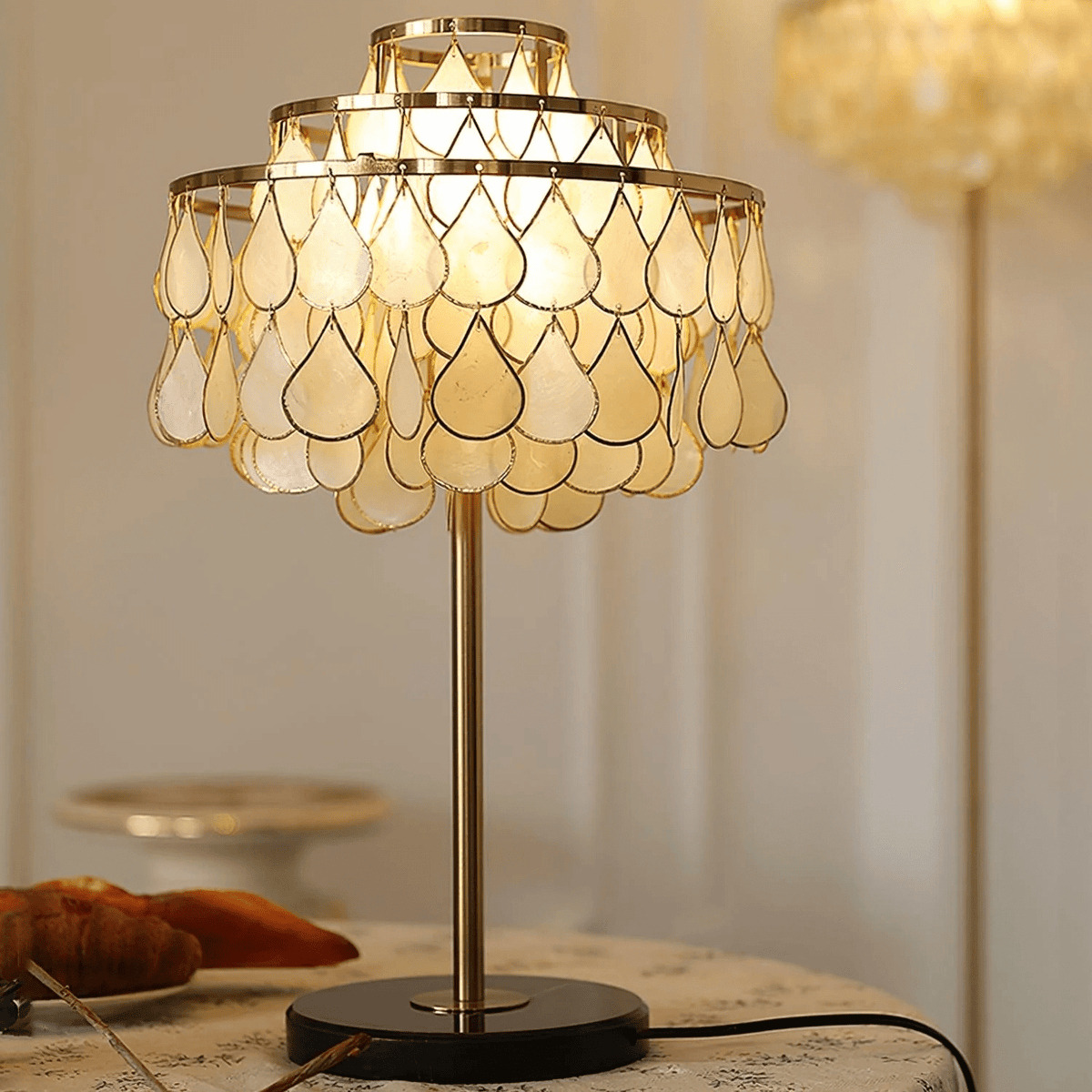 Jacob Luxury Table Lamp-Neutral Decor