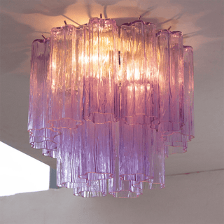 Aurora Plafonnier Style Cascade Rose
